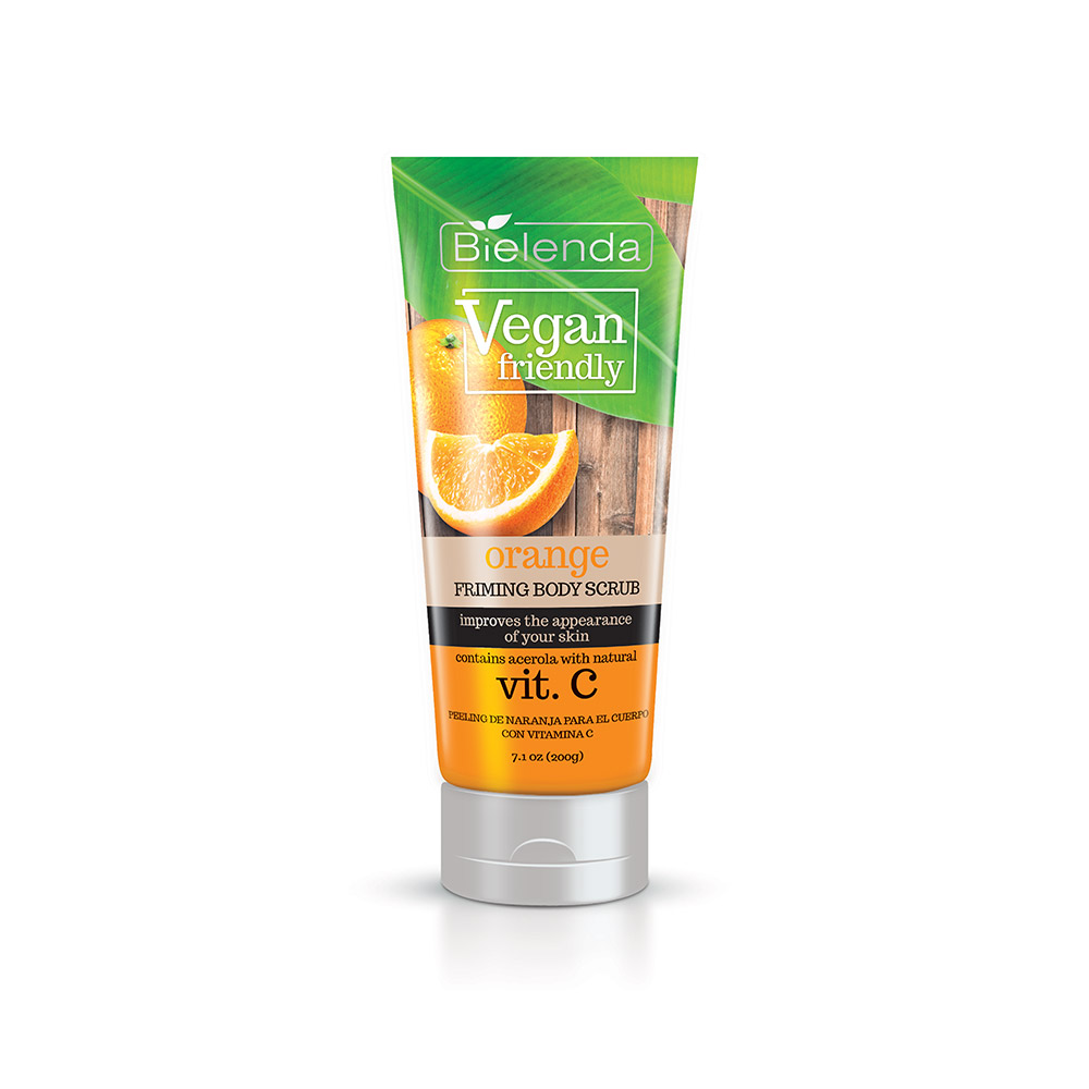 Vegan Friendly Orange Body Scrub 200ml