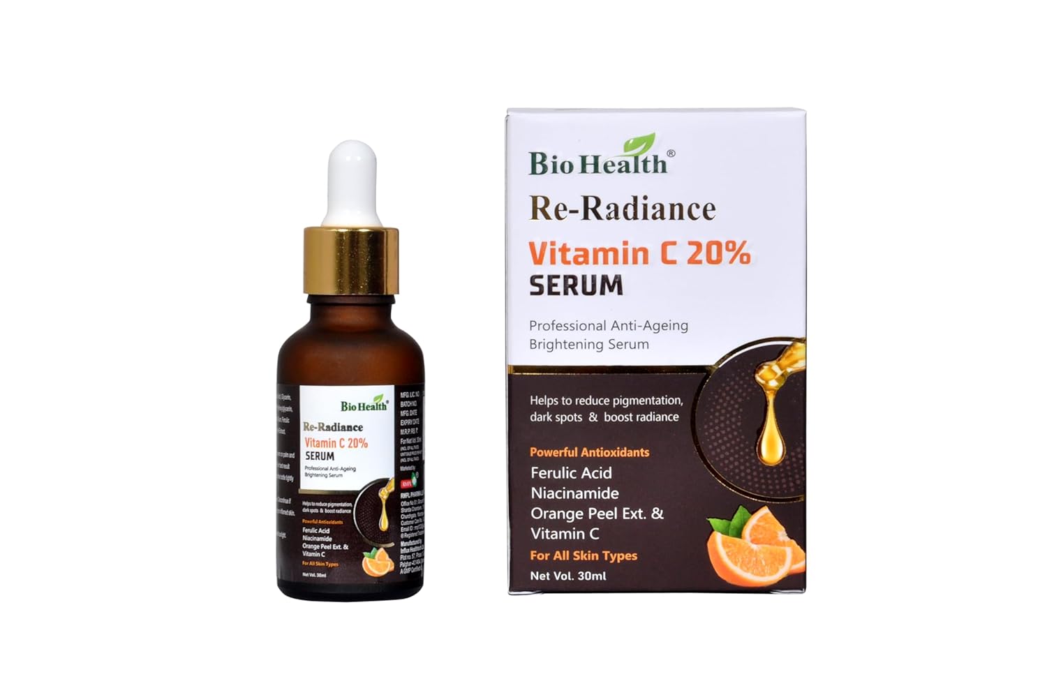 Bio Health Re Radiance Vitamin C 20% Serum 30 Ml