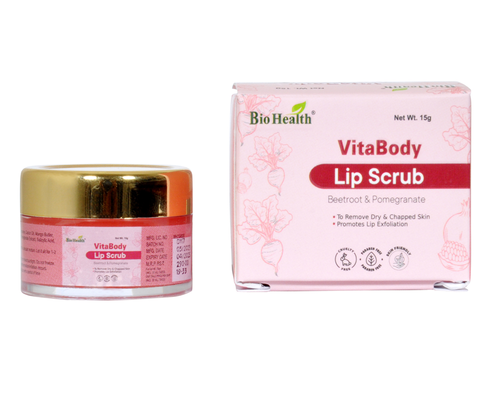 Bio Health Vitabody Lip Scrub 15 Gm