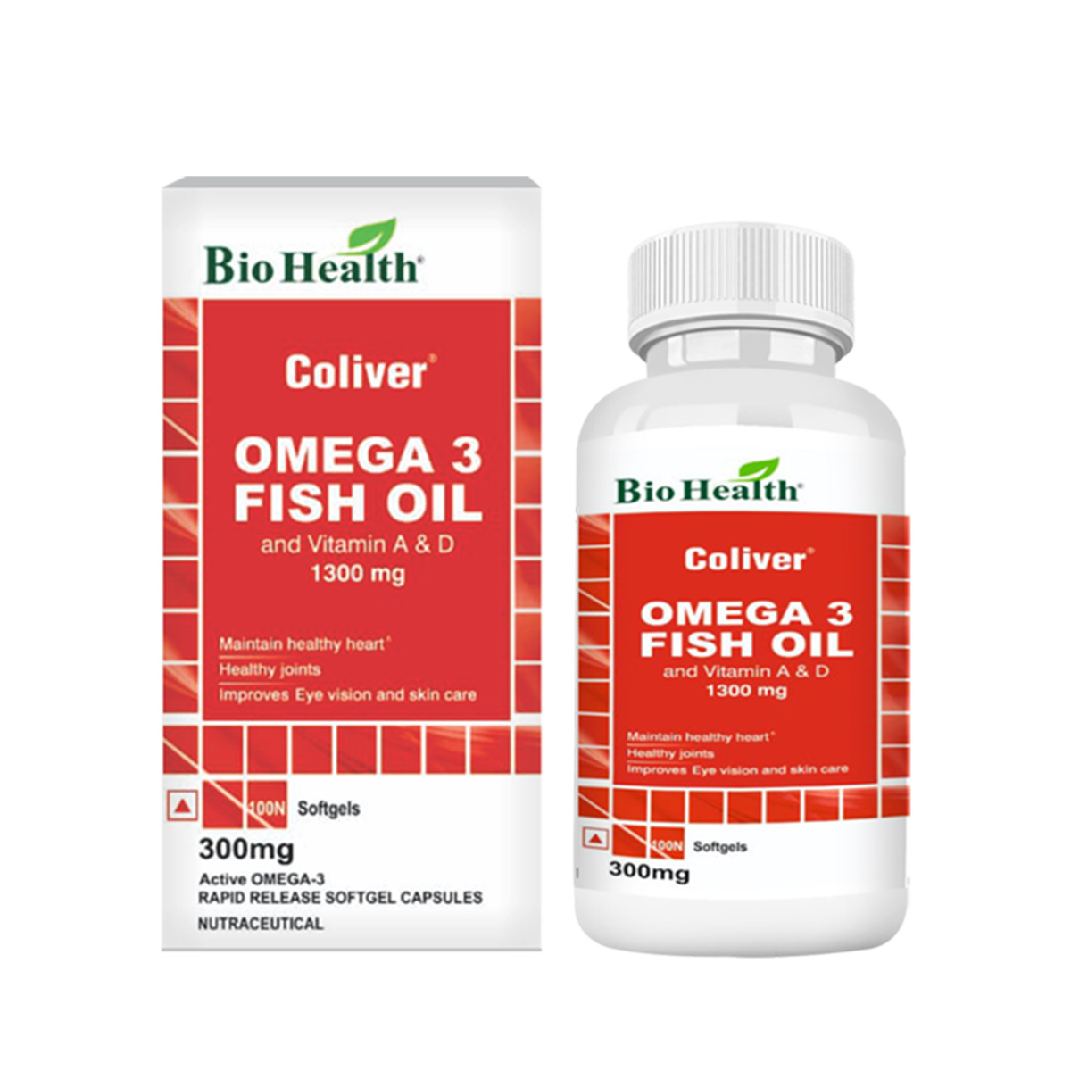 Bio Health Coliver Omega 3 Fish Oil 100 Sfgc