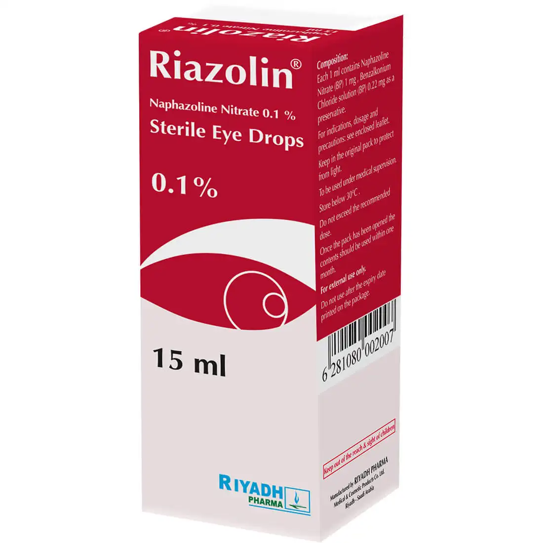 Riazolin 0.1% Eye Drops