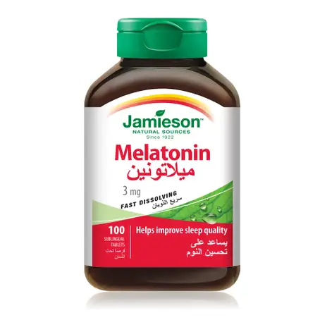 Jamieson Melatonin 3mg 100Tab