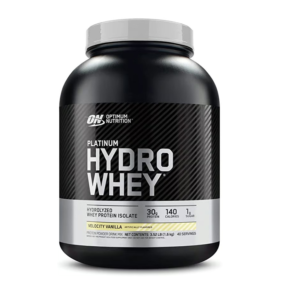 Optimum Nutrition Hyrdo Whey Velocity Vanilla ,3.52 LB, 40 Serving