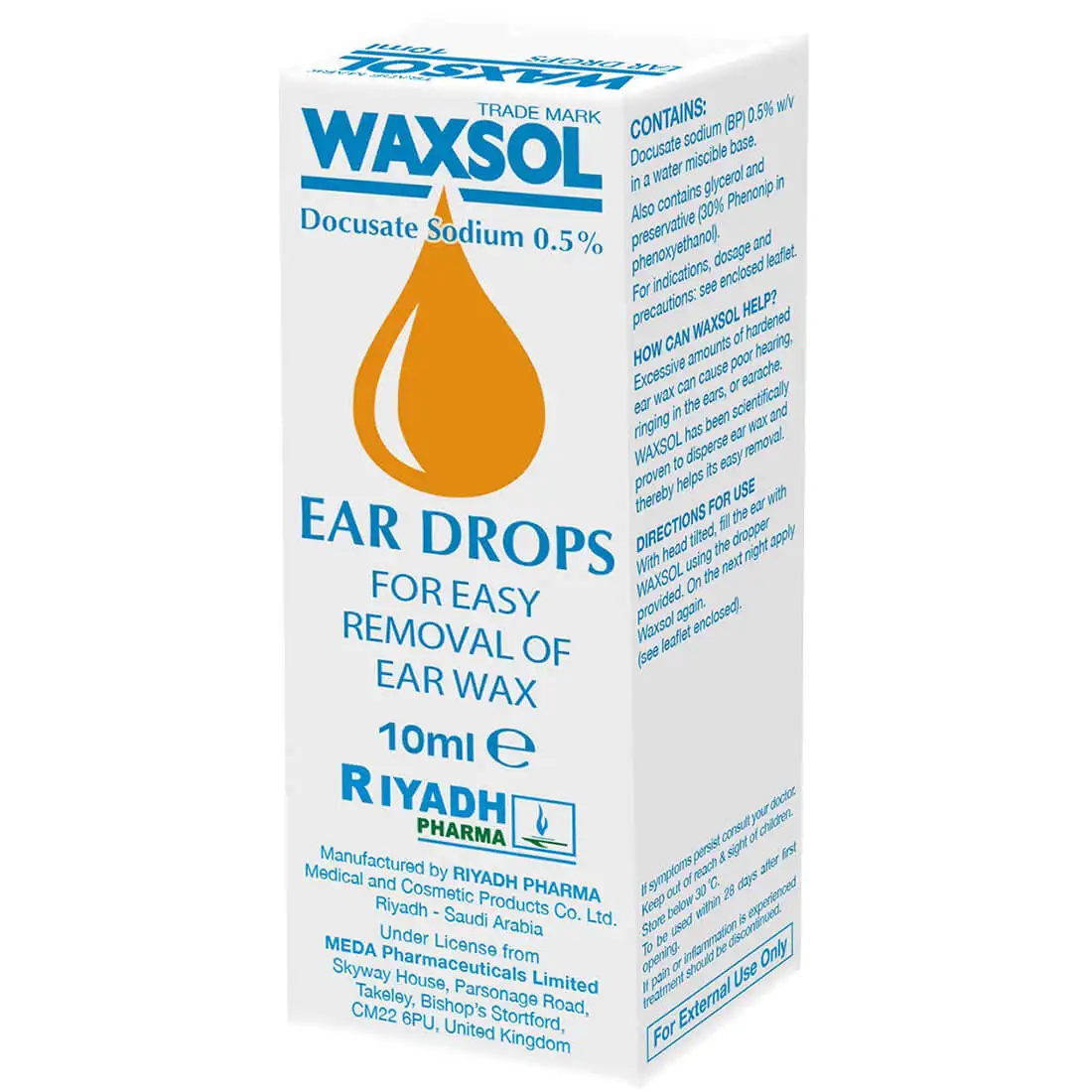 Waxsol 0.5 Ear Drops