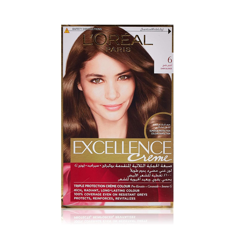 Loreal Excellence Kit 6 Dark Blonde Blond Fonce