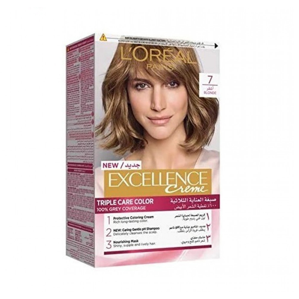 Loreal Excellence Kit 7 Blonde Blond