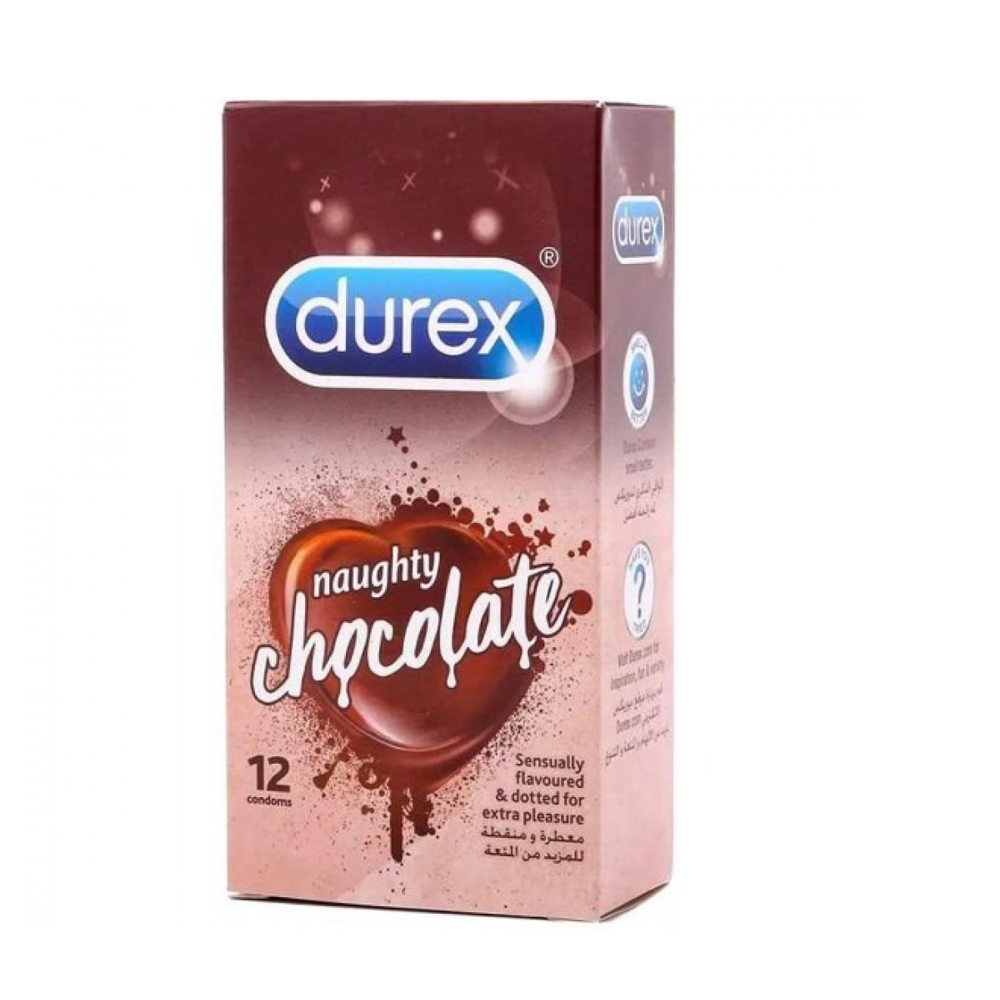 Durex Condom naughty chocolate 12s