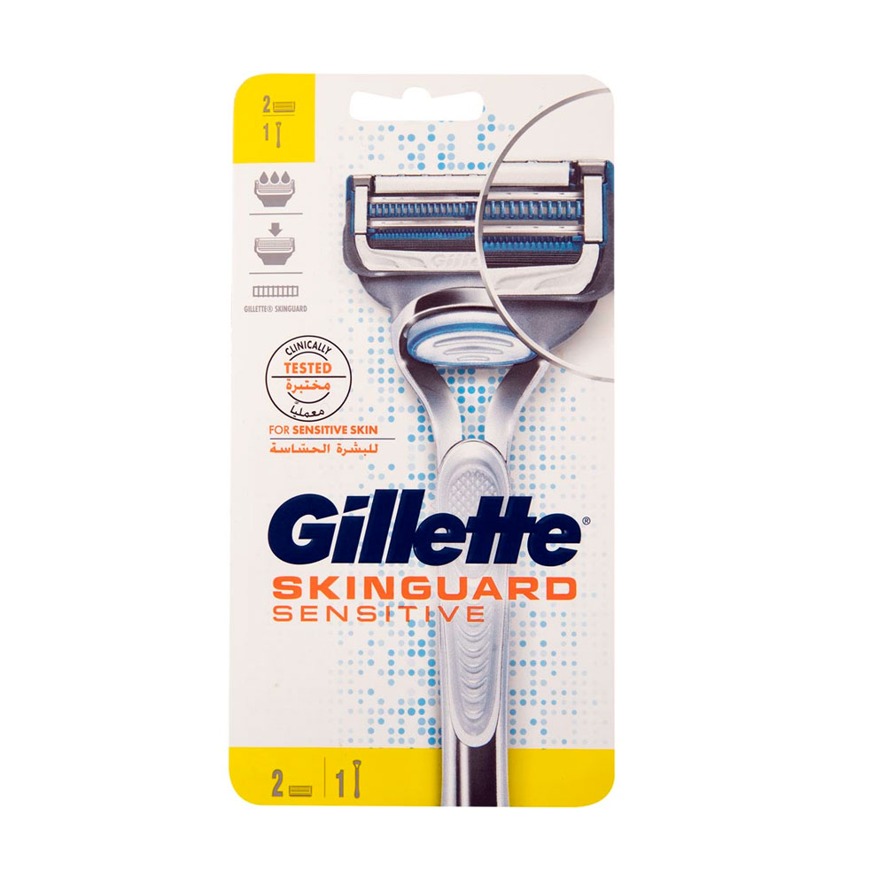 Gillette Skinguard Sensitive Skin Razor 2 Up