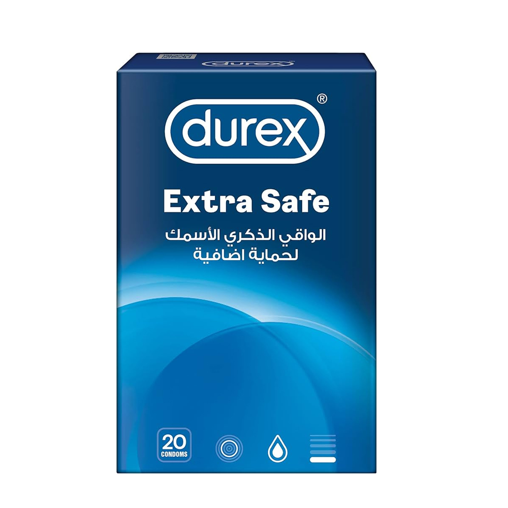 Durex Condom Extra Safe 20 Pcs