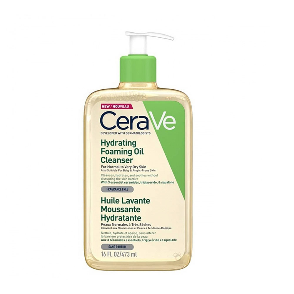 Cerave Hydrating Foaming Oil Cleanser 473 Ml