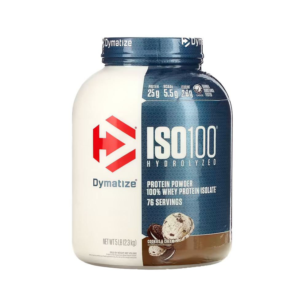 Dymatize Iso 100 Cookies And Cream 5 Lbs