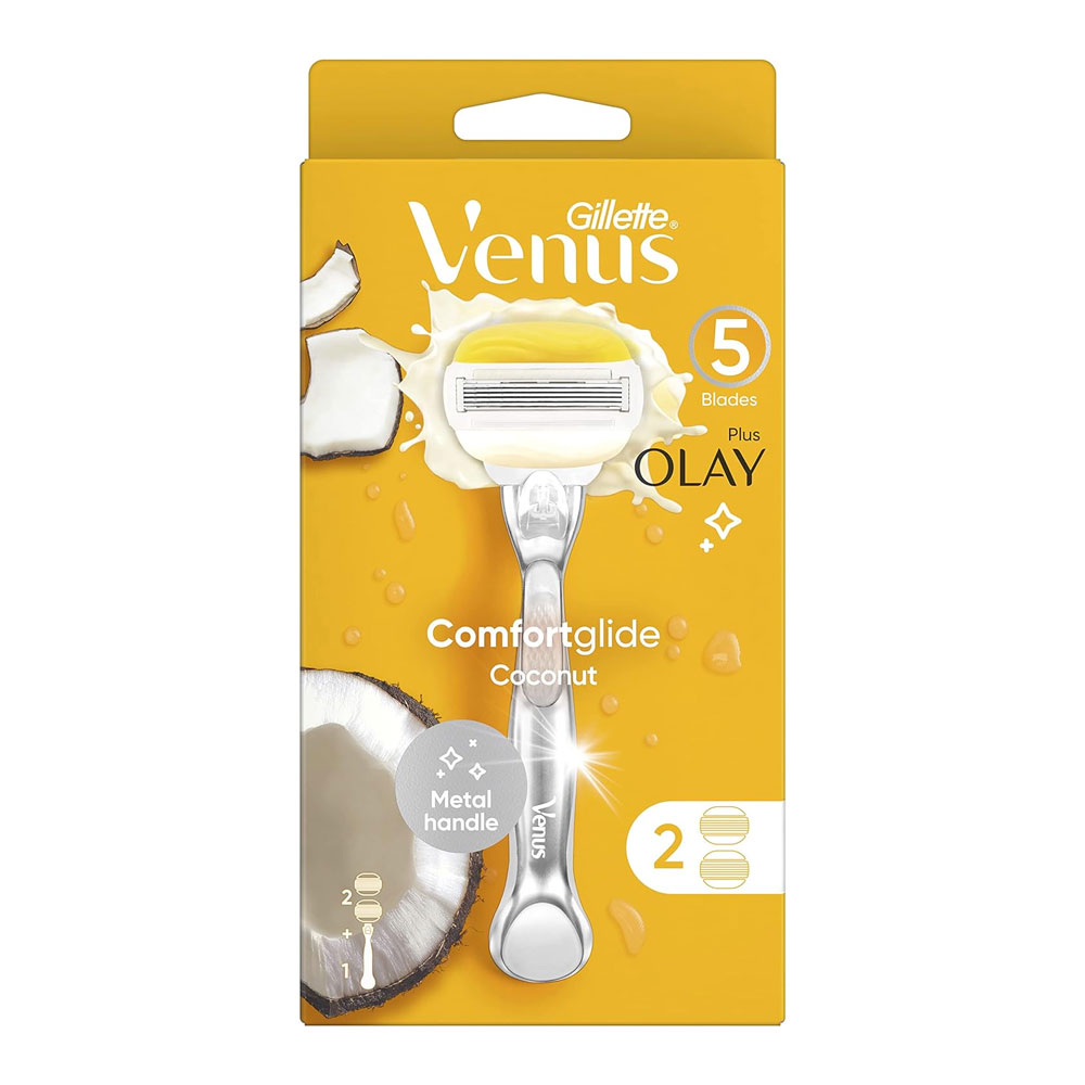 Gillette Venus Comfortglide Coconut 5Blades 2+1