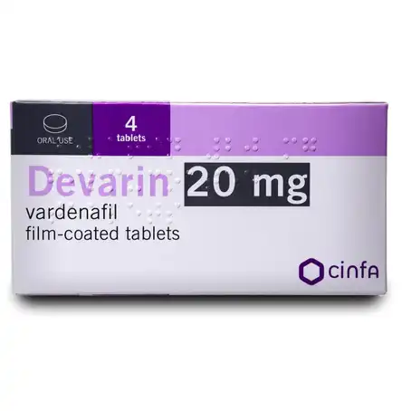 Devarin 20mg 4 Tab