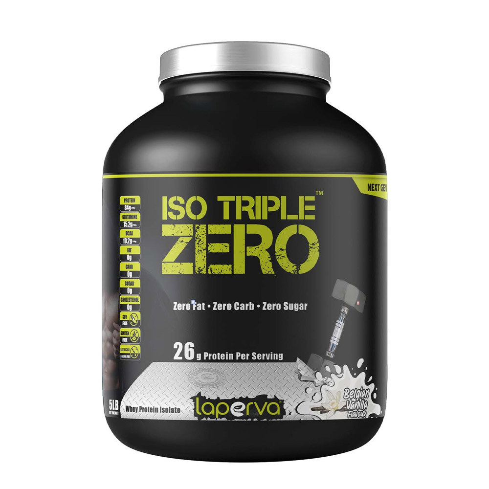 Laperva Iso Triple Zero 5Lb 26Gm Protein Belgian Vanilla