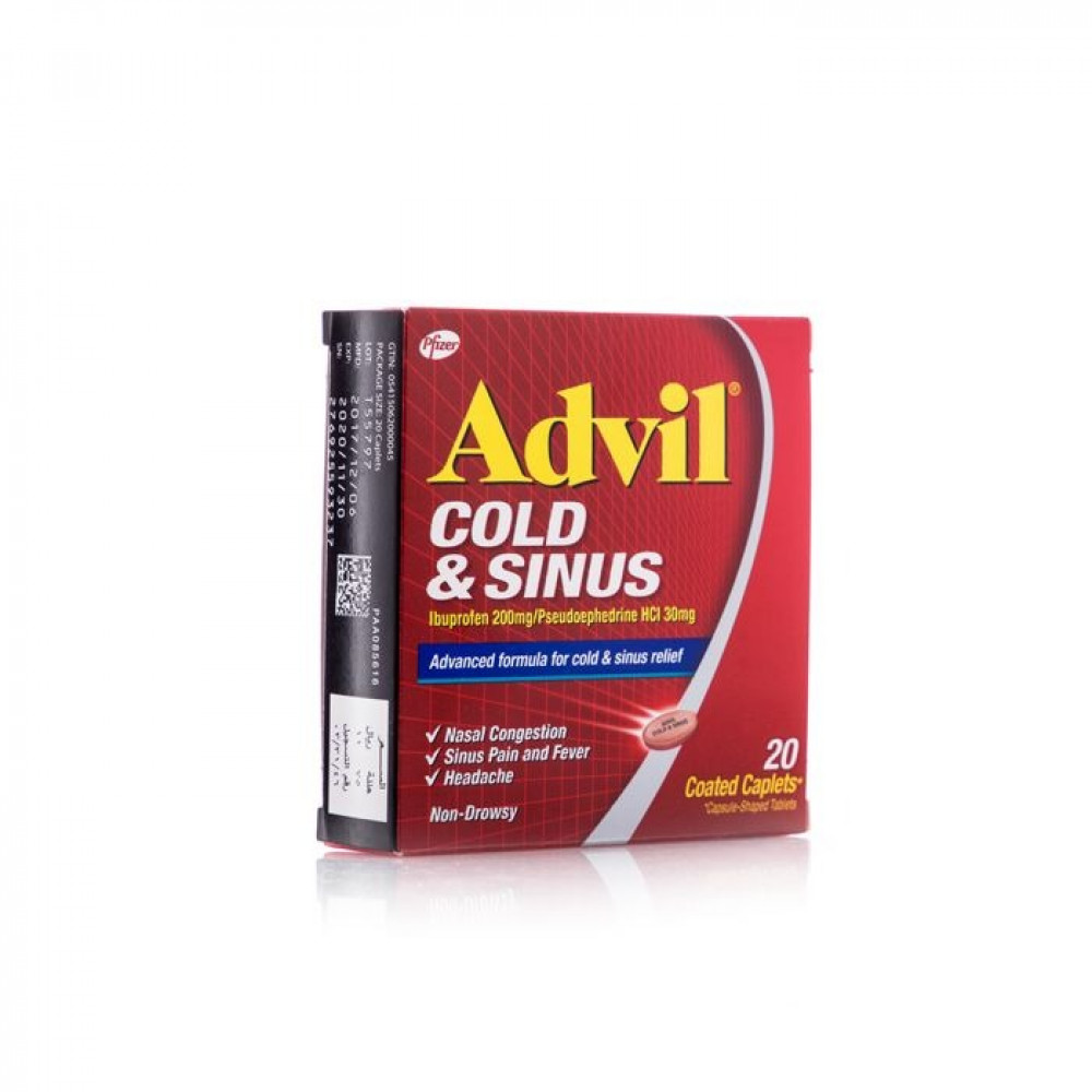 Advil Cold Sinus 20 Tab