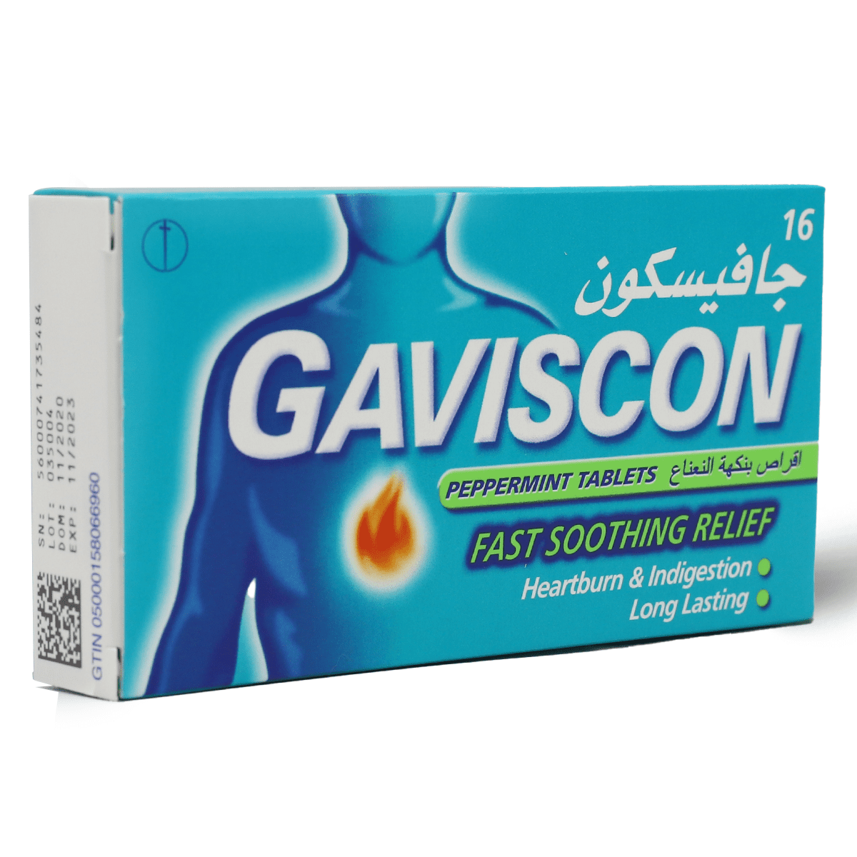 Gaviscon Pepp 16 Tab