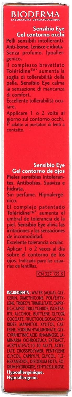 Bioderma Sensibio Eye Gel Contour 15ml