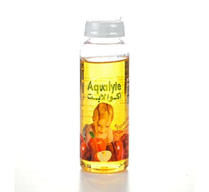 Aqualyte Oral Solution Apple Taste 240ml