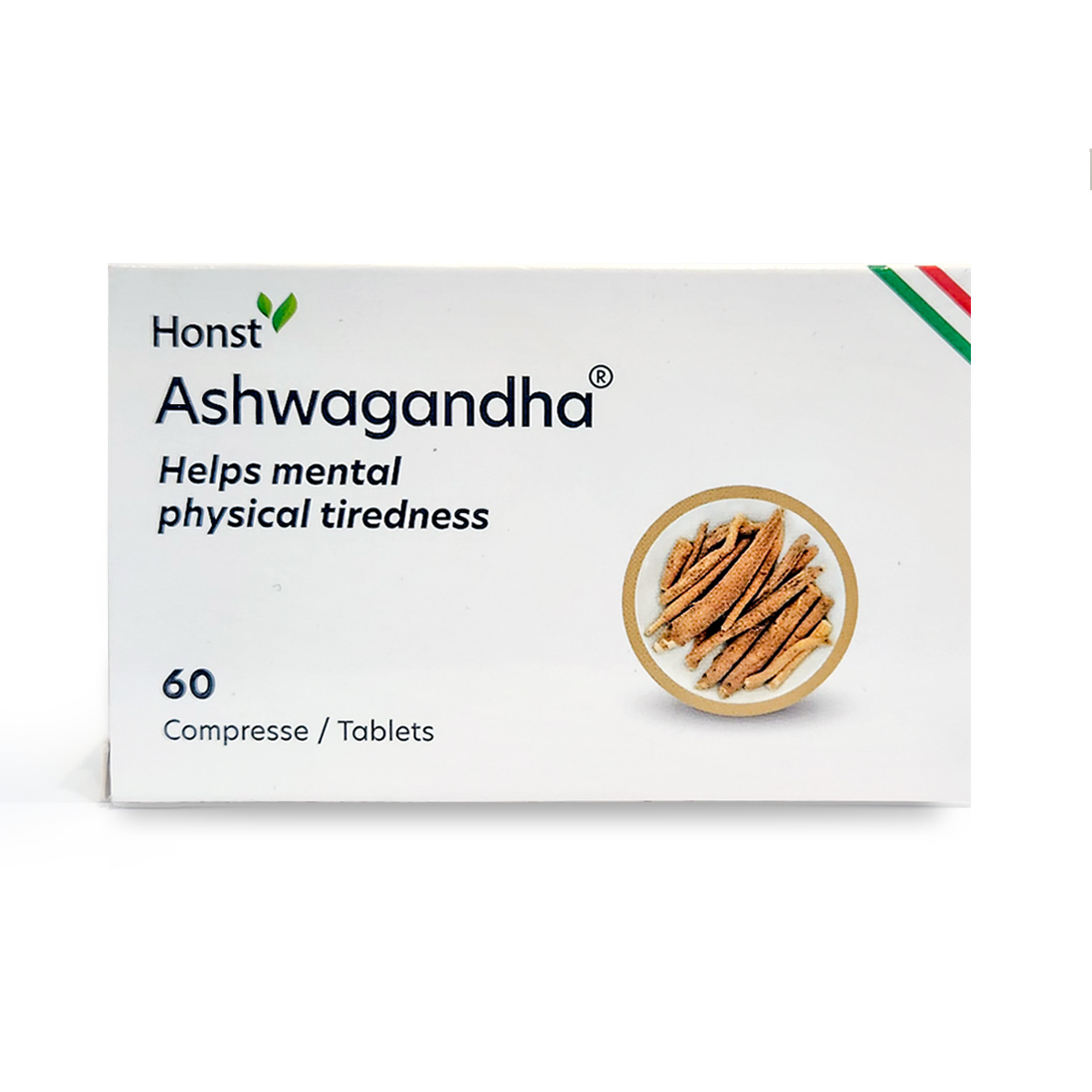 Honst- Ashwagandha - 60 Tabs - Helps mental & physical tiredness.