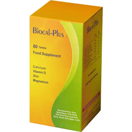 Bio Cal Plus Multimineral & Vitamin D 60 Tab