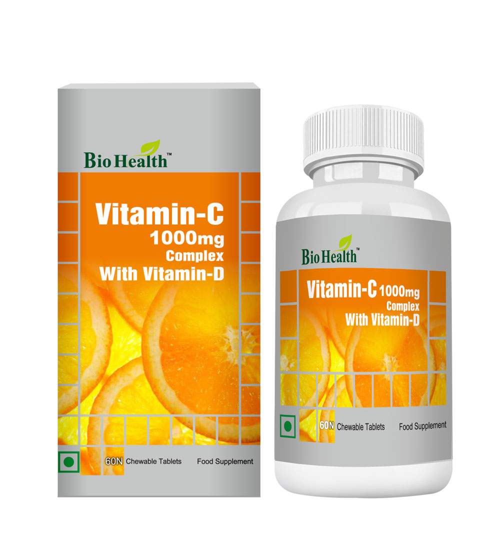 Bio Health Vitamin-C Complex 1000mg  60 Tab