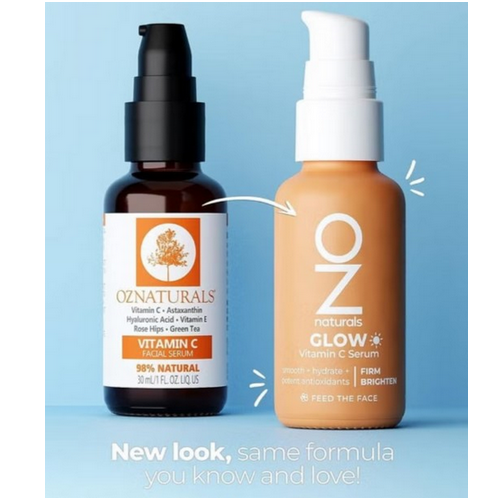 OZ Naturals Glow Vitamin C Serum 30ml