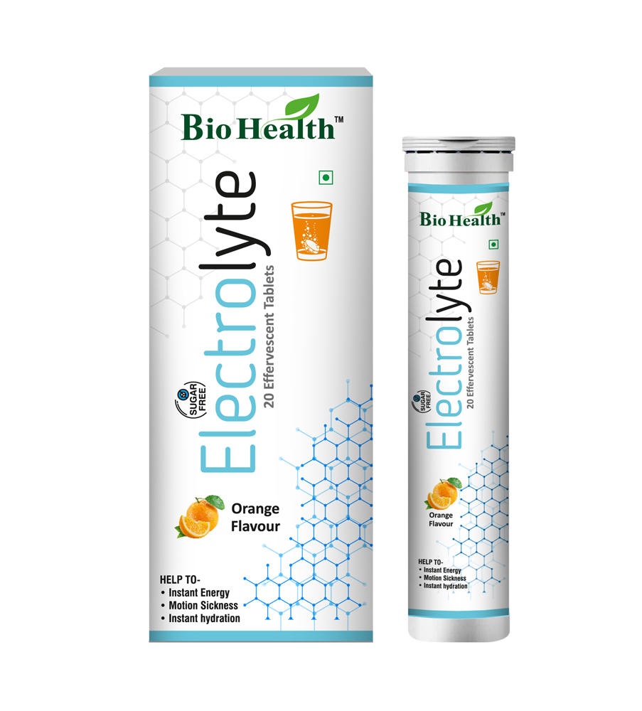 Bio Health Electrolyte Effervescent Tab 20 Effv Tab