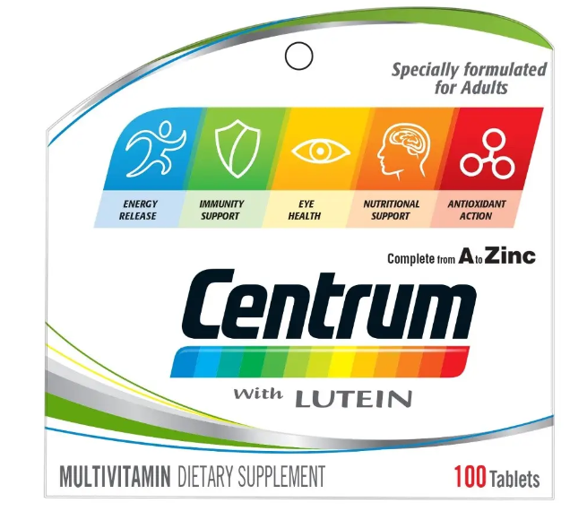 Centrum Lutein 100 Tab