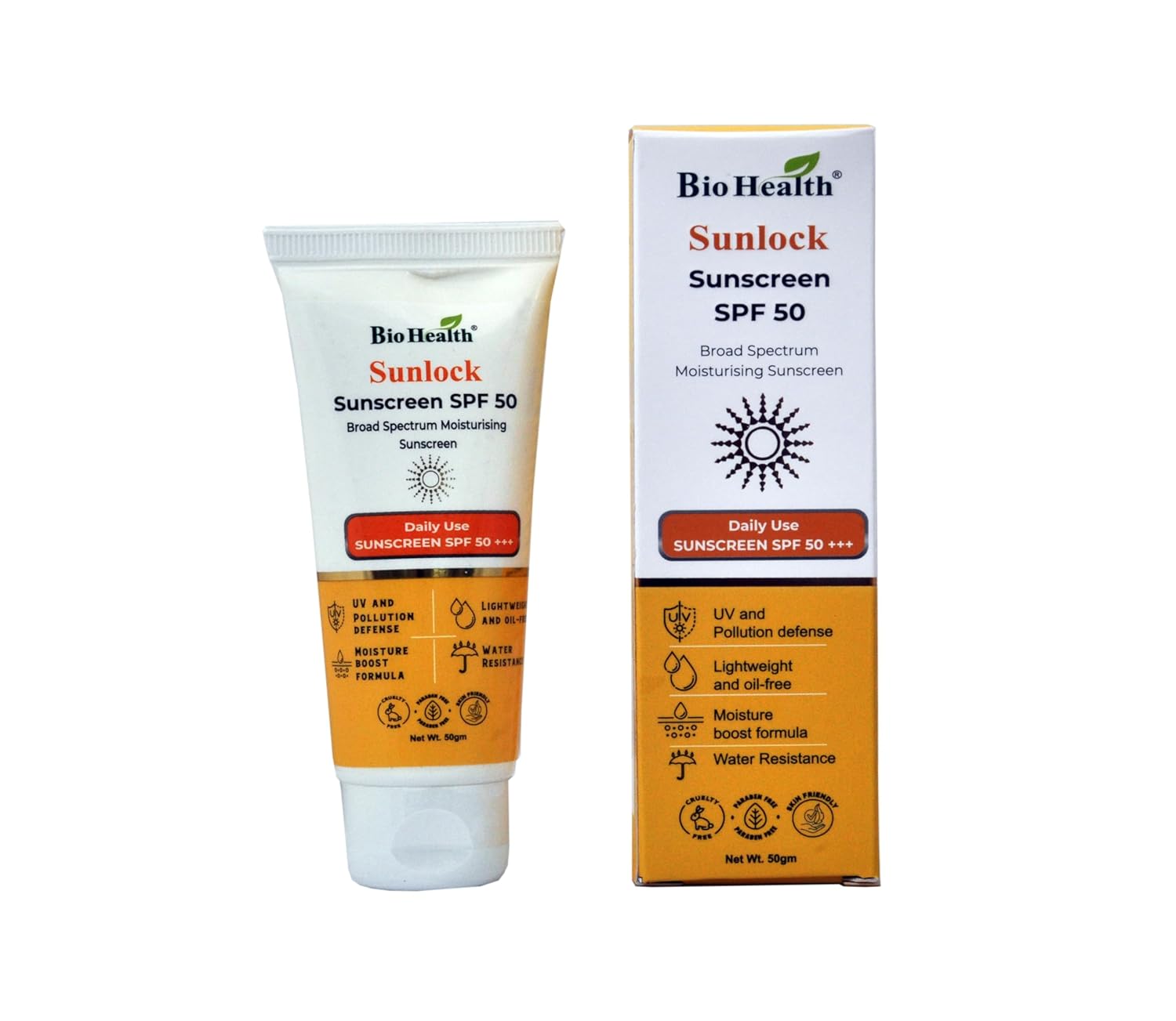 Bio Health Sunlock Sunscreen Spf 50 50 Gm