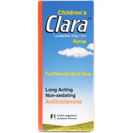 Clara 5mg/5ml Syrup 100ml