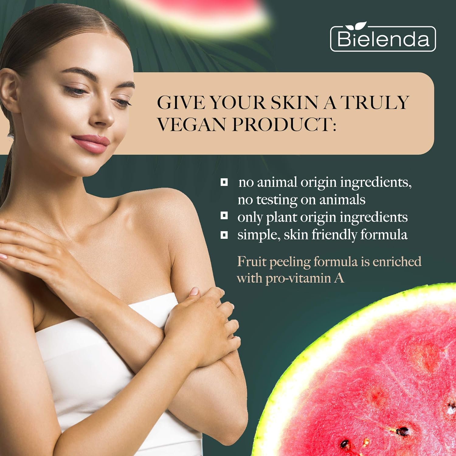 Bielenda Vegan Friendly Watermelon Body Scrub 200 Ml