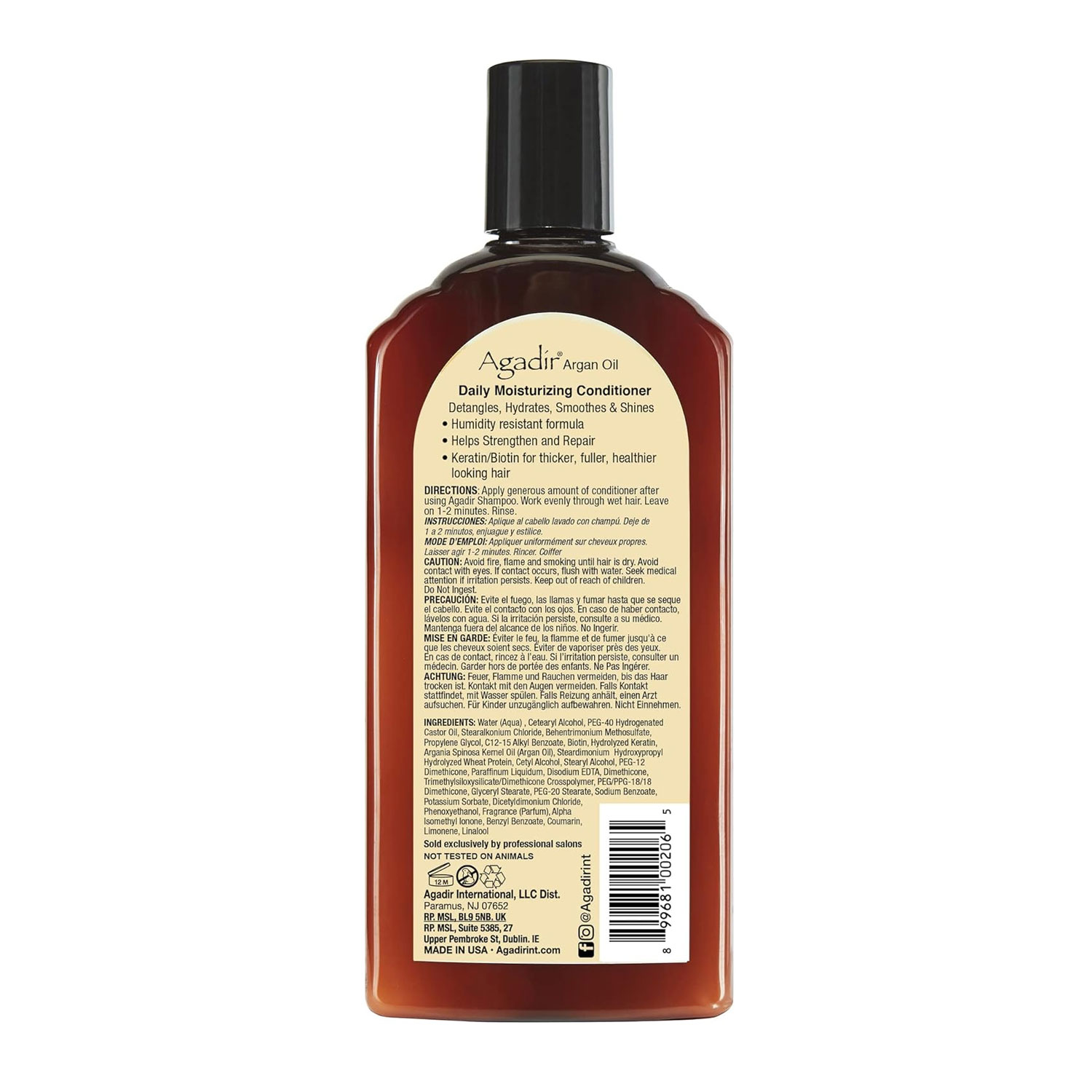 Agadir Argan Oil Daily Moisturizing Conditioner 12 Oz