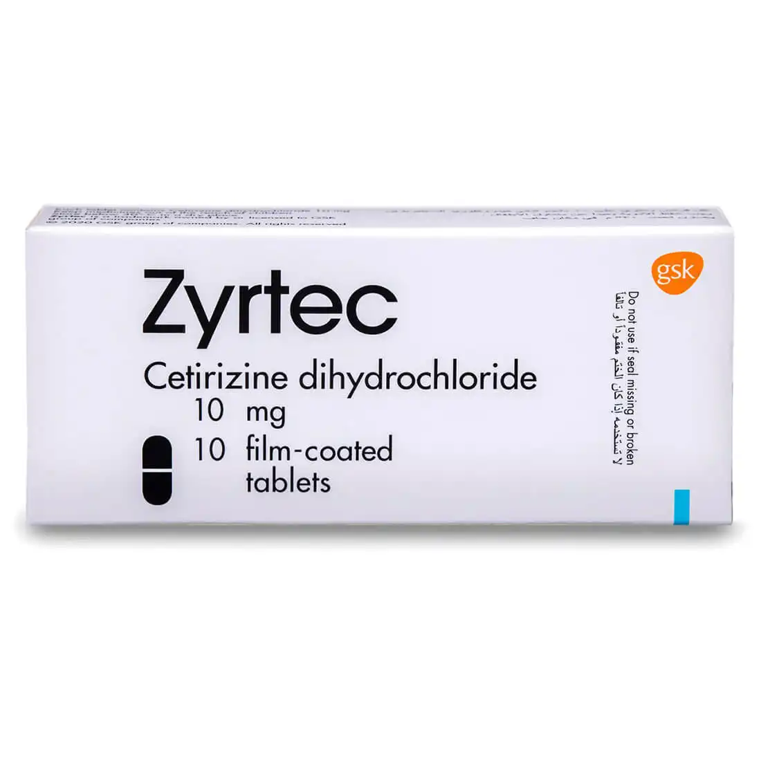 Zyrtec 10mg F.C Tab 10