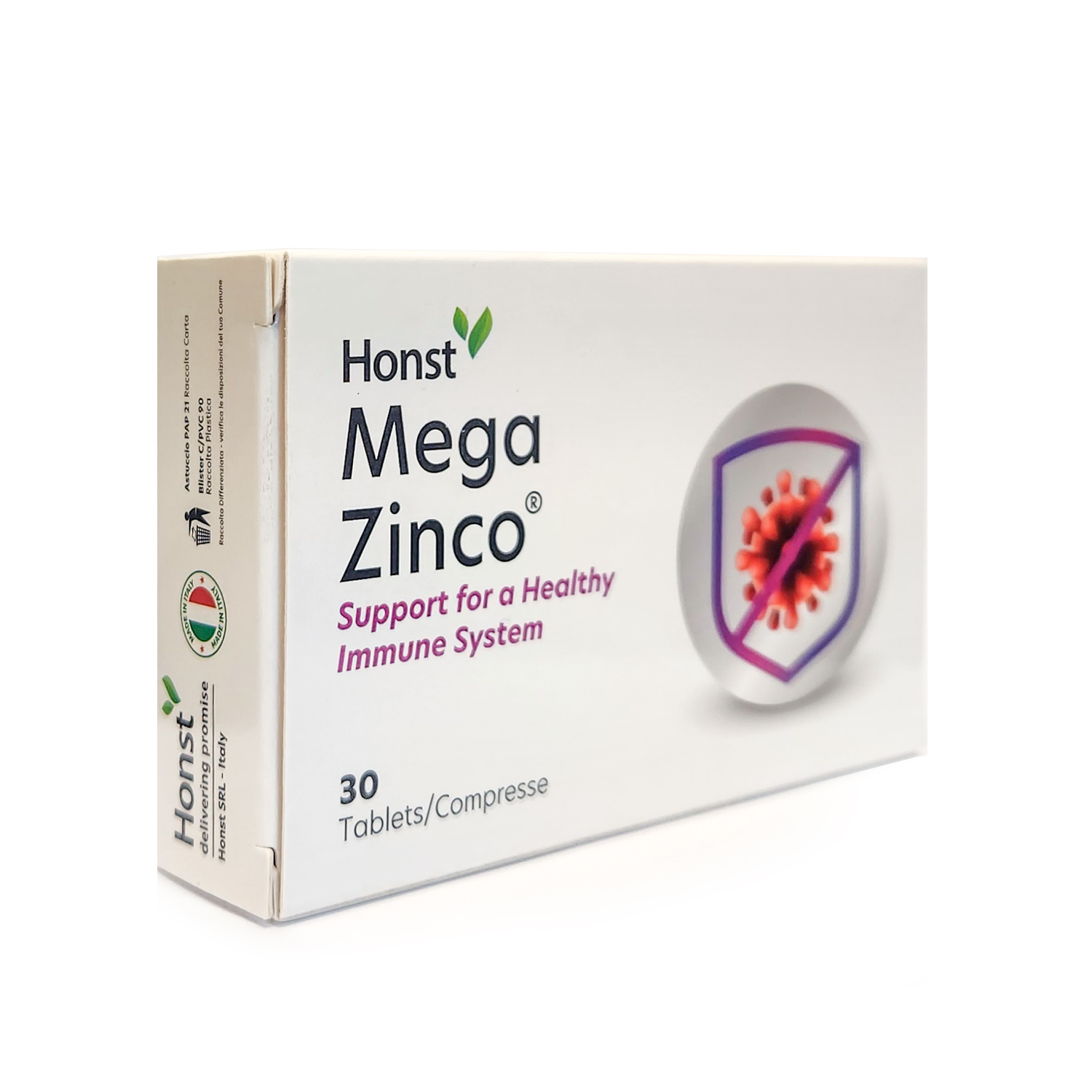 Mega Zinco 30 Tablets/Compresse