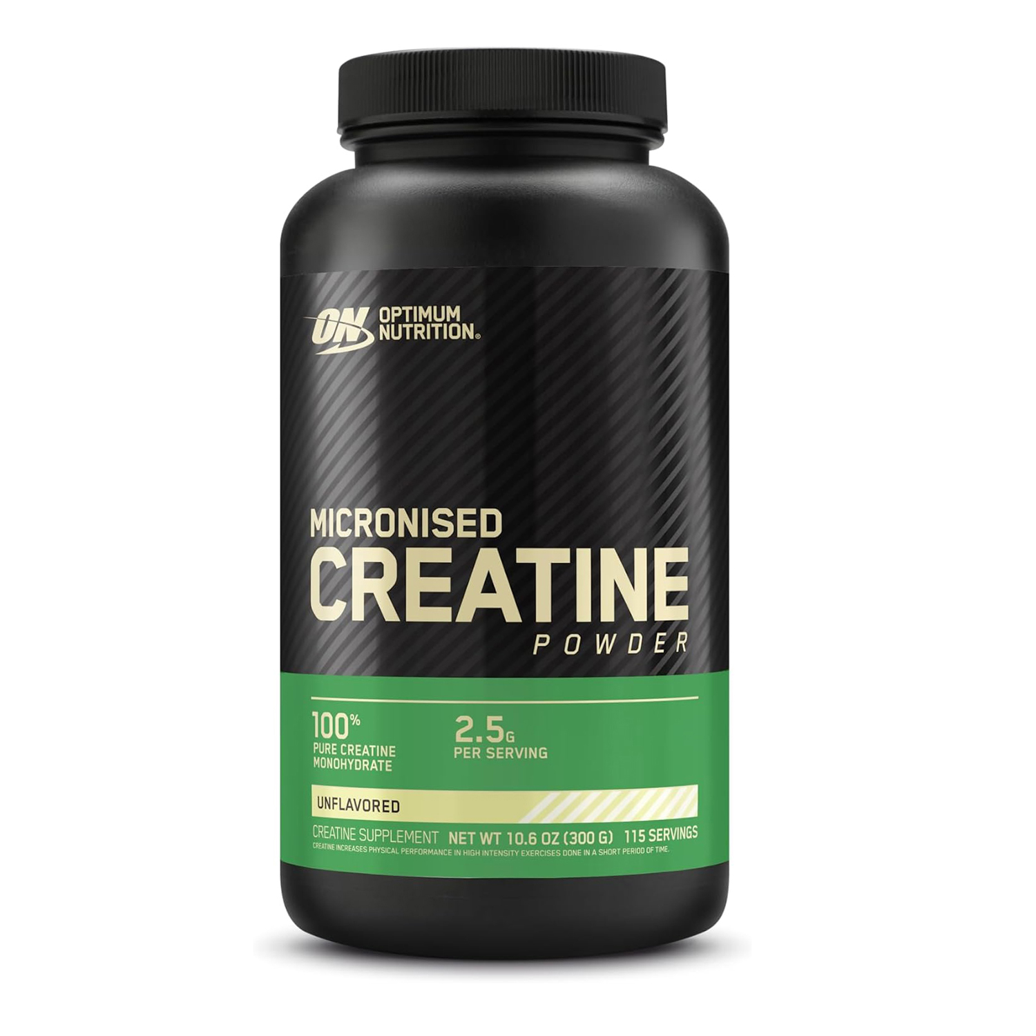 Optimum Nutrition Micronized Creatine Monohydrate Powder (300g)