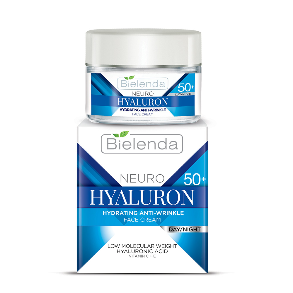 Bielenda Neuro +50 Hyaluron Hydrating Anti Wrinkle Face Cream 50 Ml