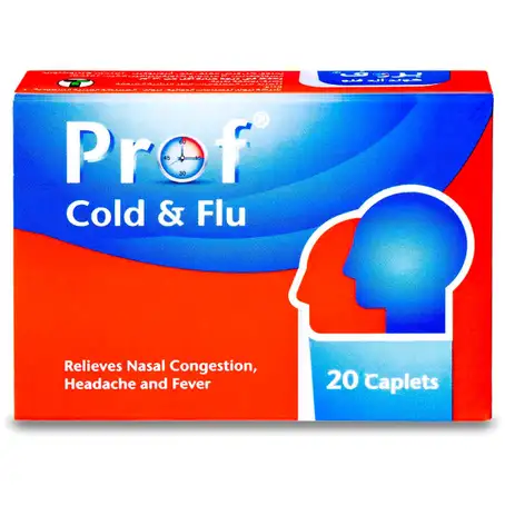 Prof cold &flu 20cap