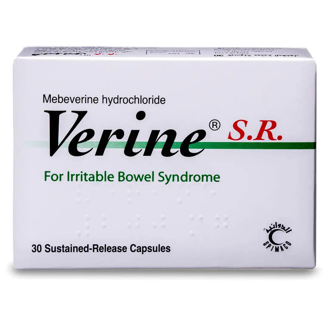 Verine SR 200mg 30 RMBP