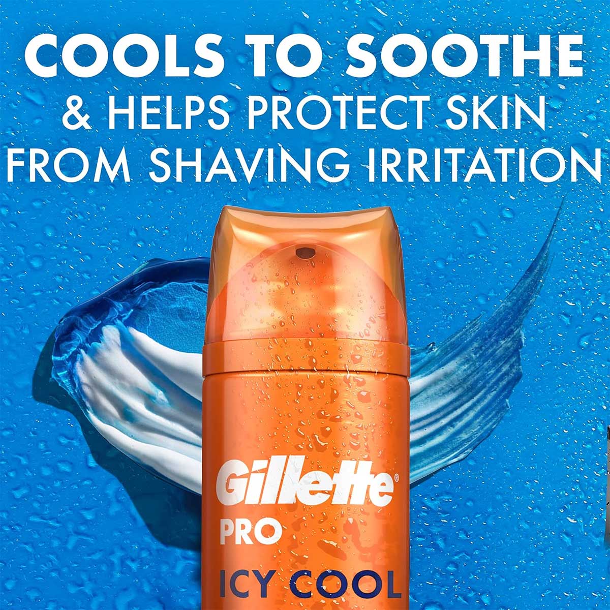 Gillette Pro Shaving Foam Icy Cool 200ml