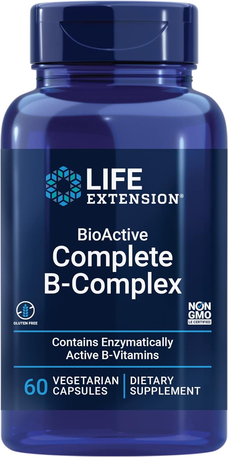 Life Extension Bioactive Complete B Complex 60 Vegetable caps