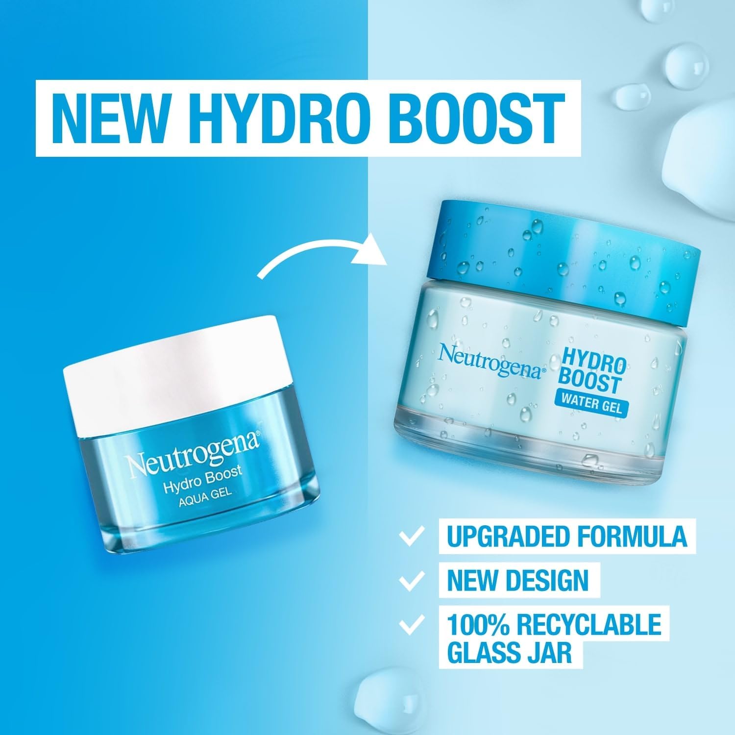 Neutrogena Hydro Boost Face Moisturizer Water Gel 50 Ml (Packaging May Vary)