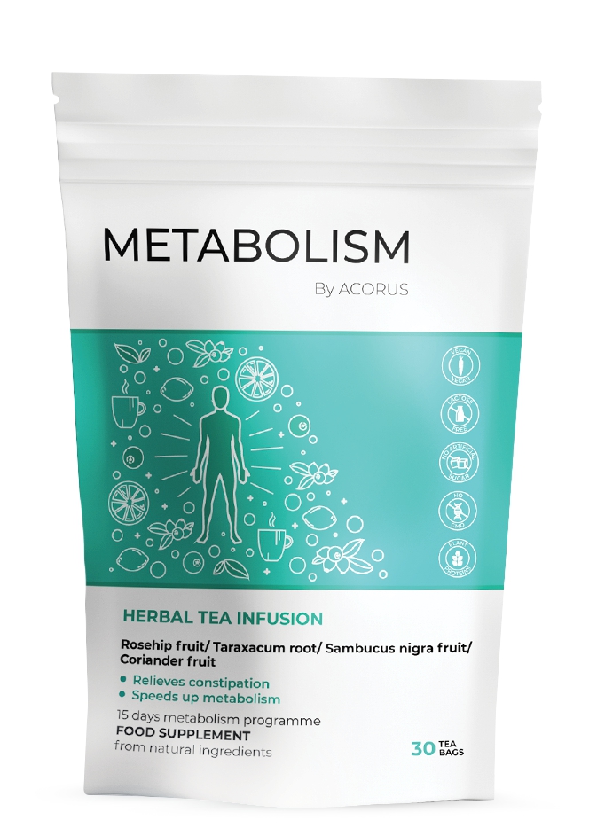 Acorus Metabolism Herbal Tea Doypack 1.5 Gm X 30