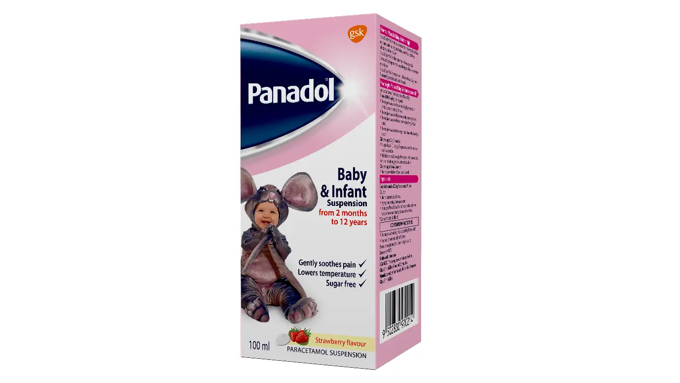 Panadol Baby Infant Susp 100 Ml