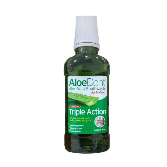 Aloedent Optimatriple Action Mouth Wash 250Ml