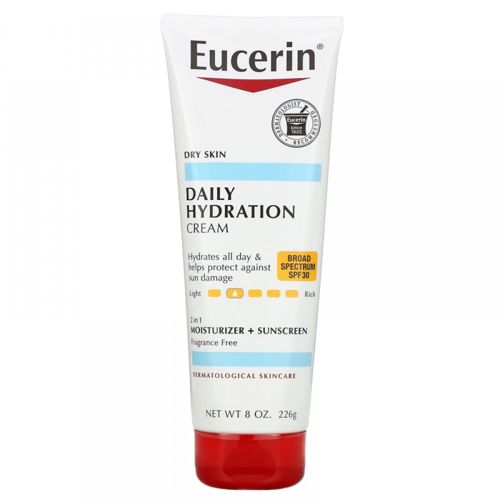 Eucerin Daily Hydrating Cream 226 Gm