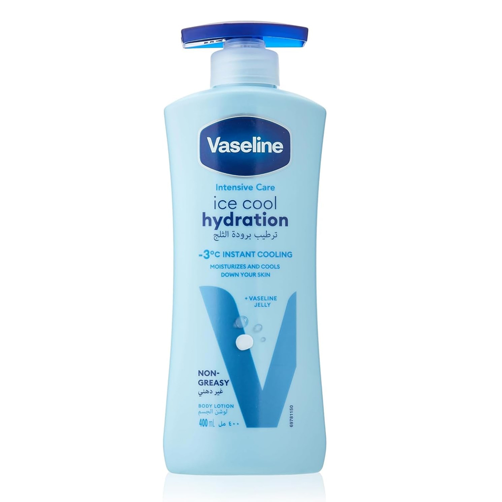 Vaseline Lotion Ice Cool Hydration 400 Ml