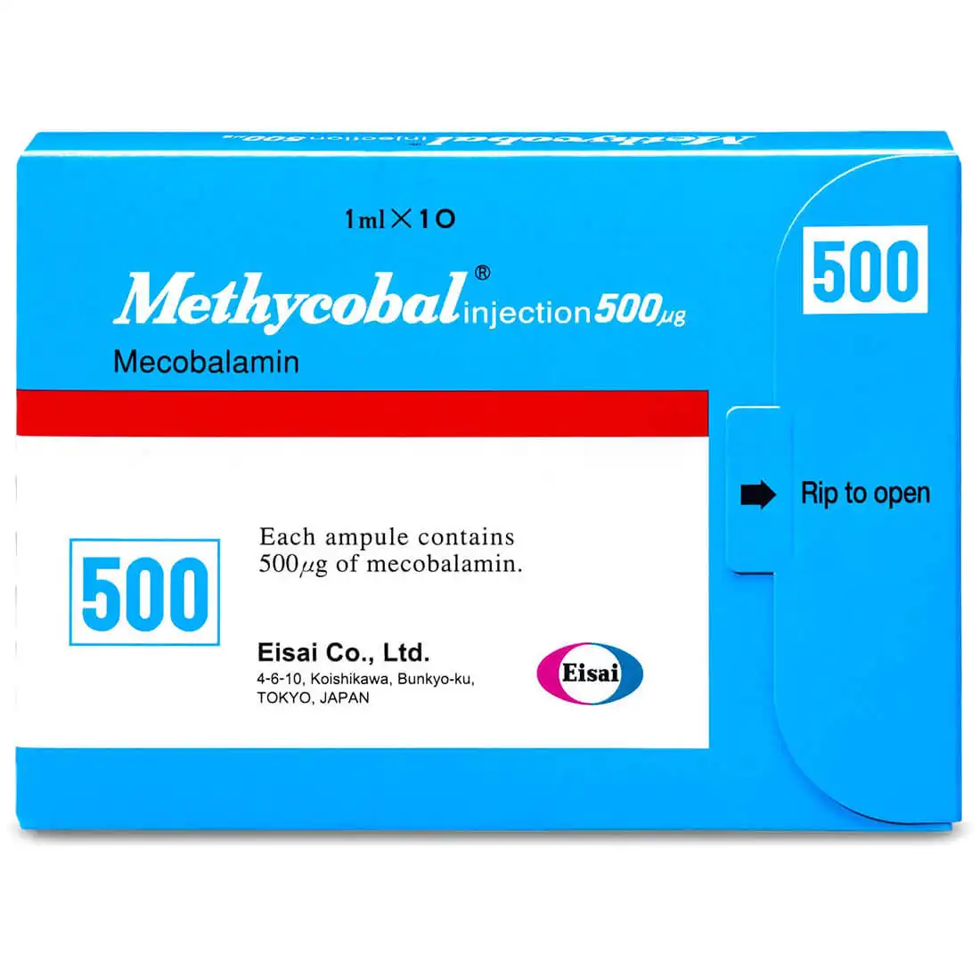 Methycobal 500 mcg  Amp