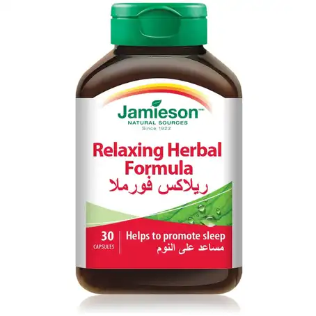 Jamieson Relaxing Herbal Formula 30 Caps