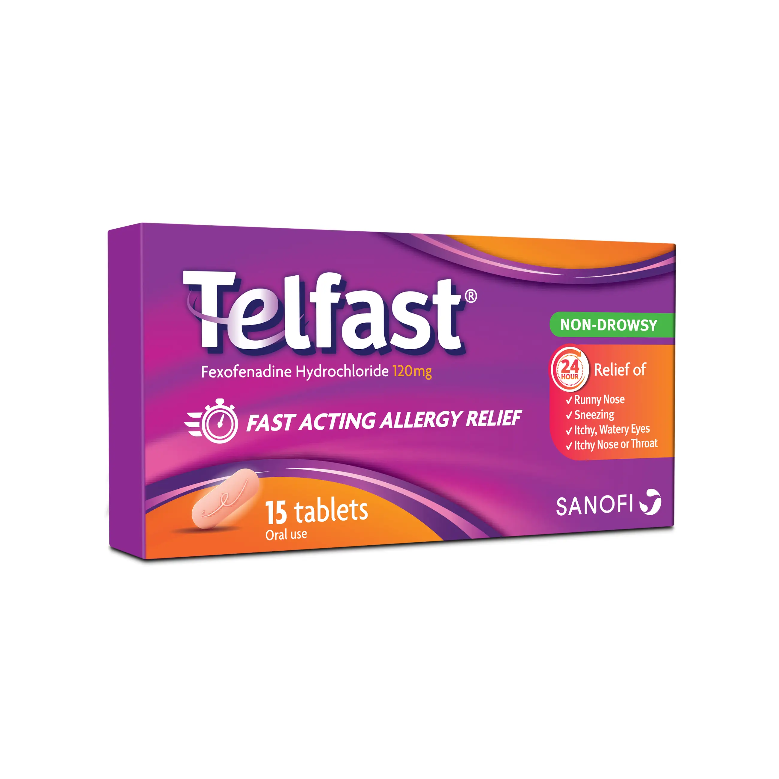 Telfast 120mg 15 tab