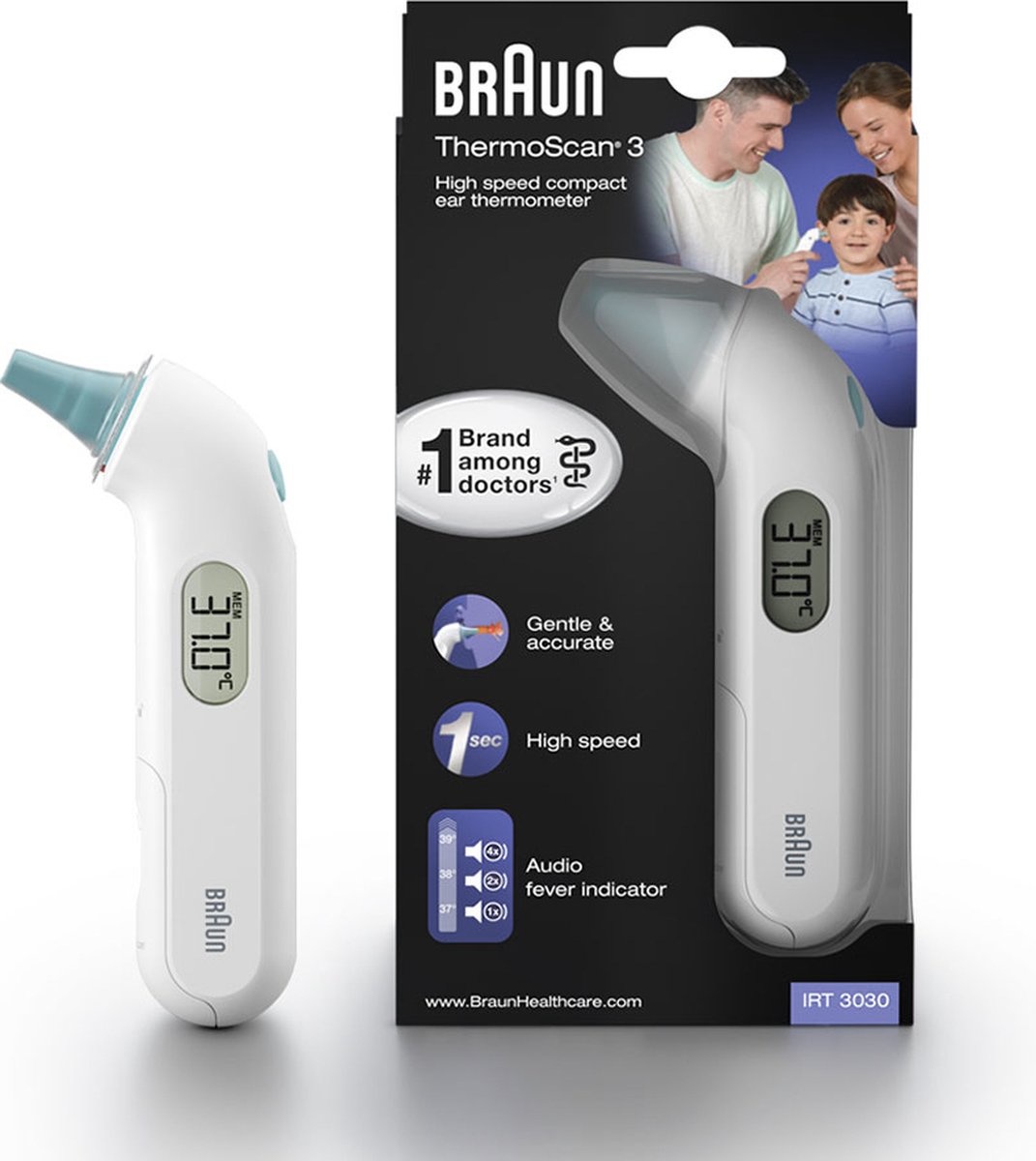 Braun Ear Thermometer Germany (Sumall)